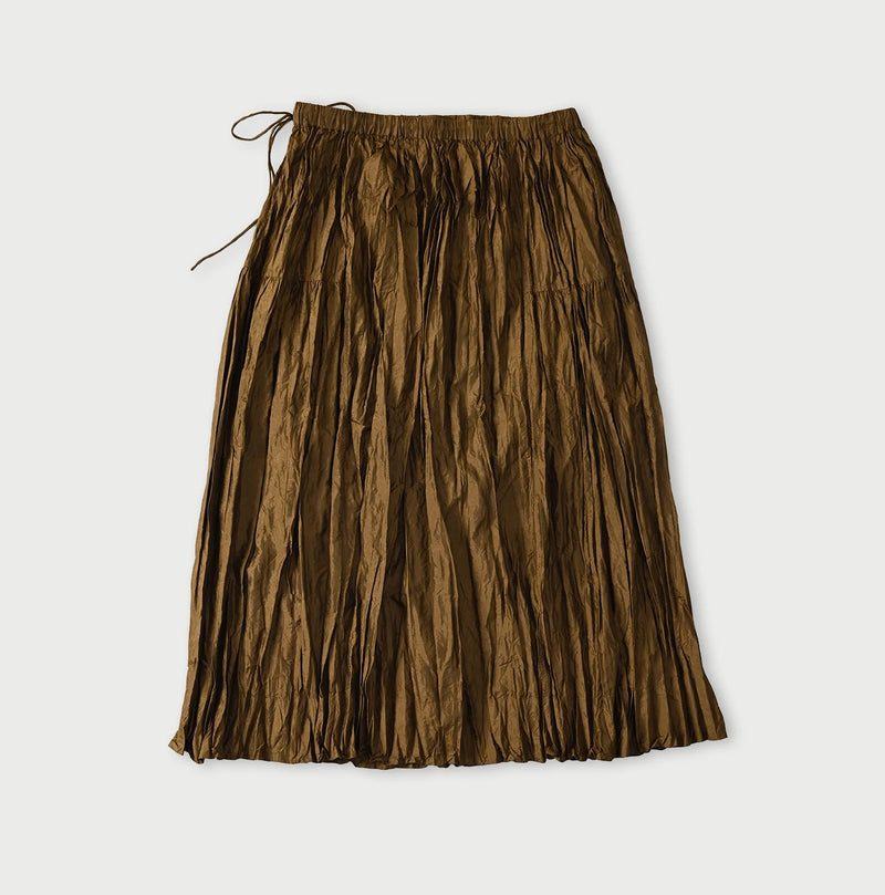 45R Chambray Silk Skirt - Image 11