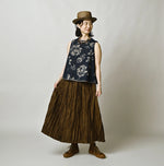 45R Chambray Silk Skirt