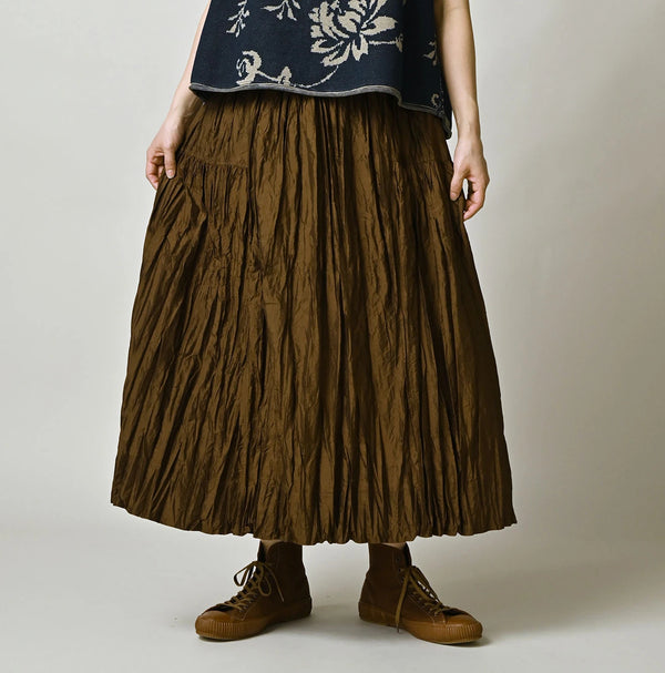 45R Chambray Silk Skirt