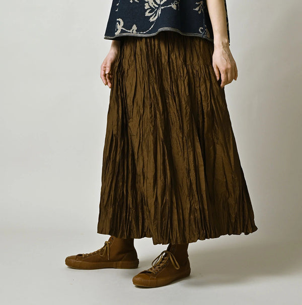 45R Chambray Silk Skirt