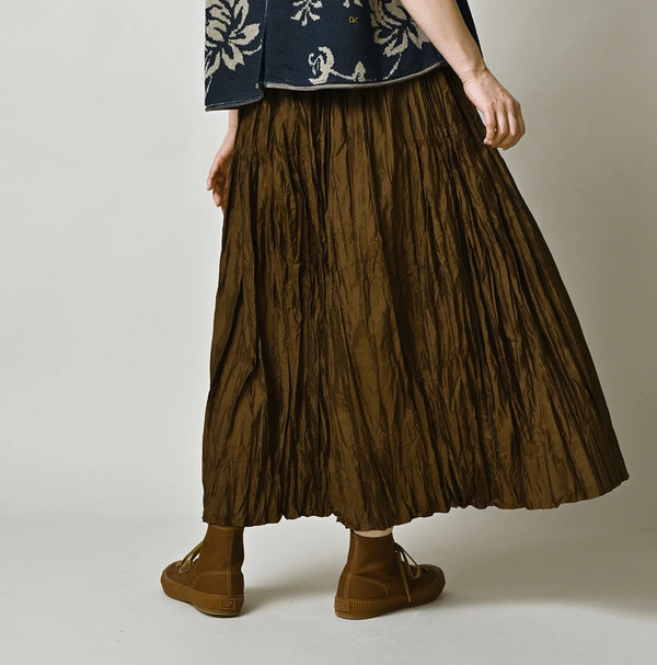 45R Chambray Silk Skirt