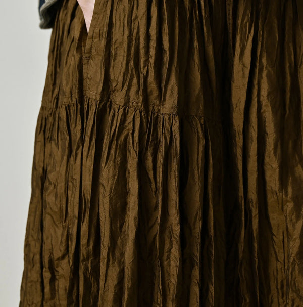 45R Chambray Silk Skirt