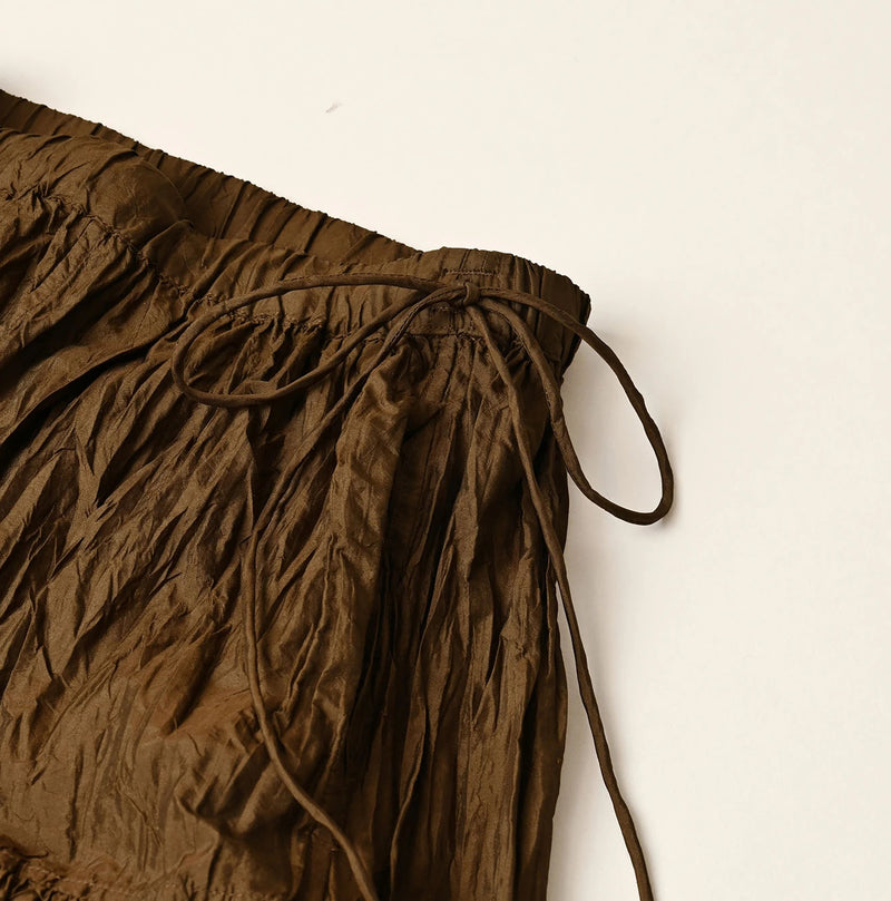 45R Chambray Silk Skirt - Image 13