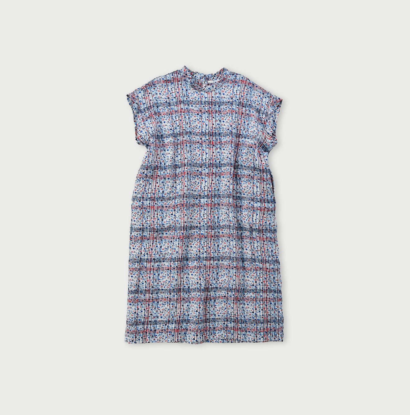 Linen Madras M-dress