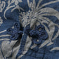 45R Indigo Linen Lotus Clover Knot Dress