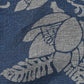 45R Indigo Linen Lotus Clover Knot Dress