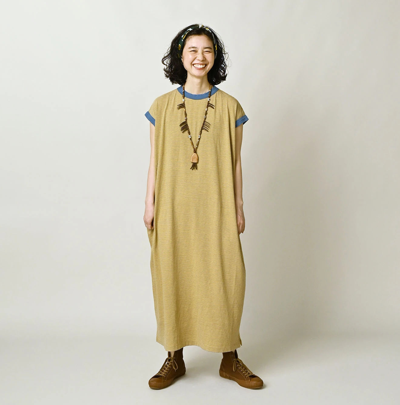 45R Tenjiku Stripe M-Dress - Image 4