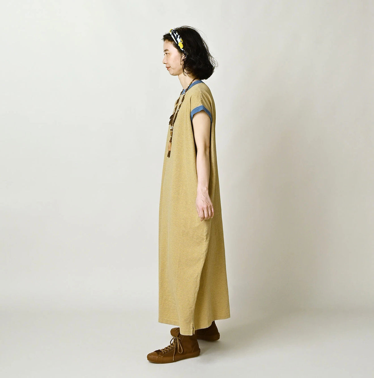45R Tenjiku Stripe M-Dress