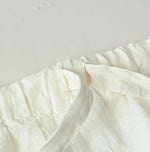 45R Indian Linen Foil Shirring Dress