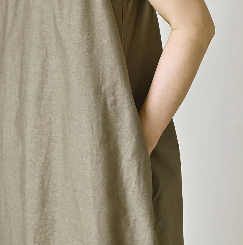 45R Yoko Sateen Sleeveless Dress - Image 9