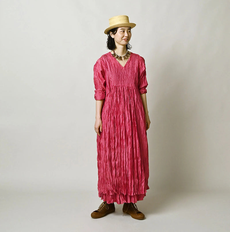 45R Chambray Silk Dress - Image 4