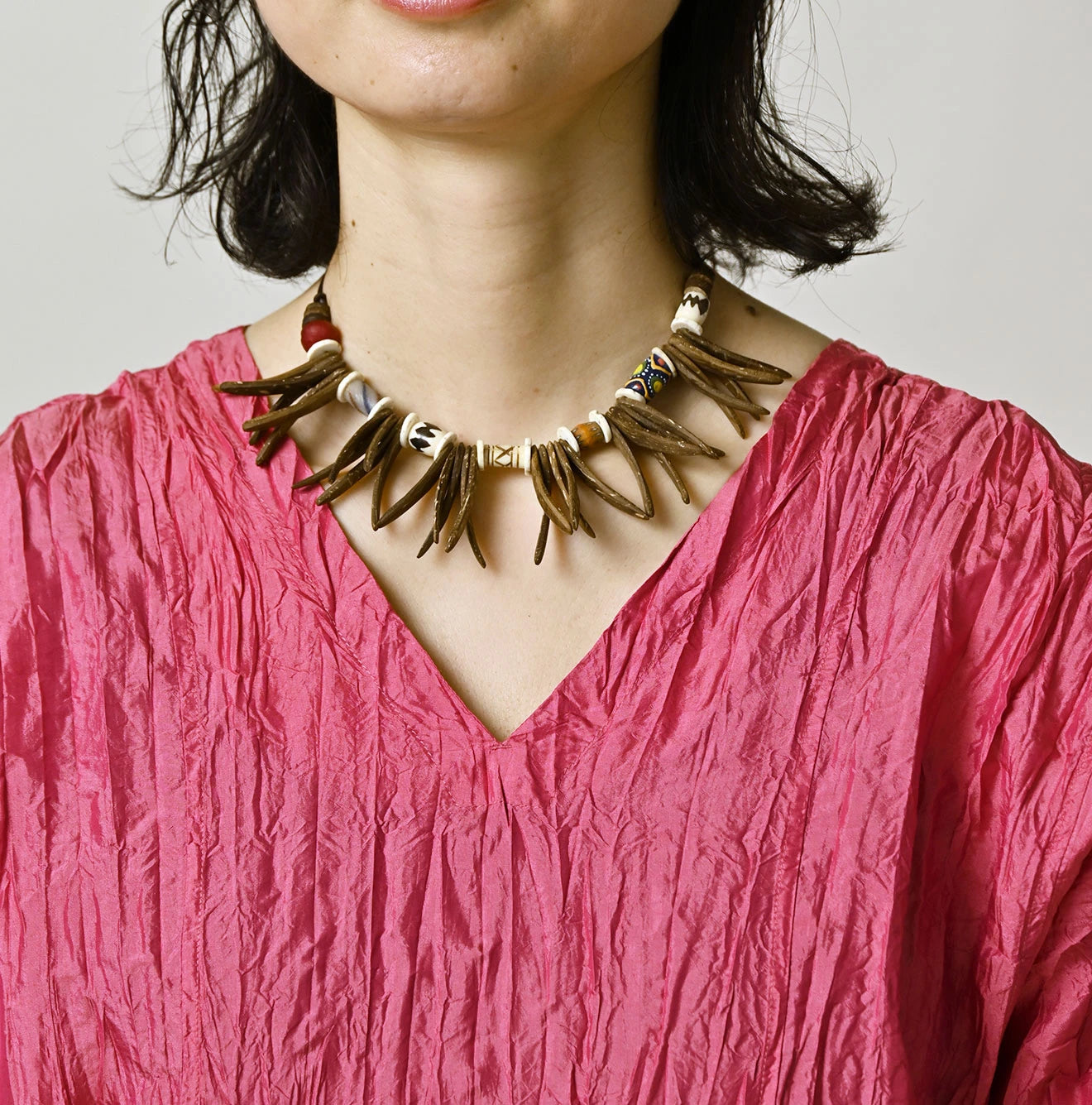 45R Chambray Silk Dress - Image 8