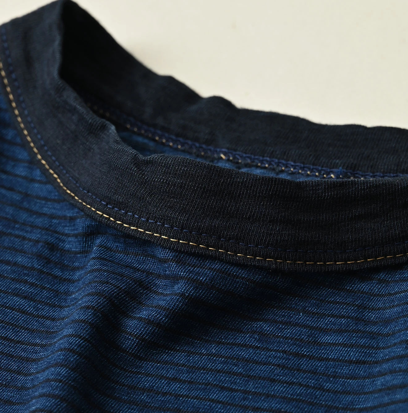 45R Indigo Tenjiku Stripe M-Dress - Image 12