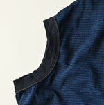 45R Indigo Tenjiku Stripe M-Dress