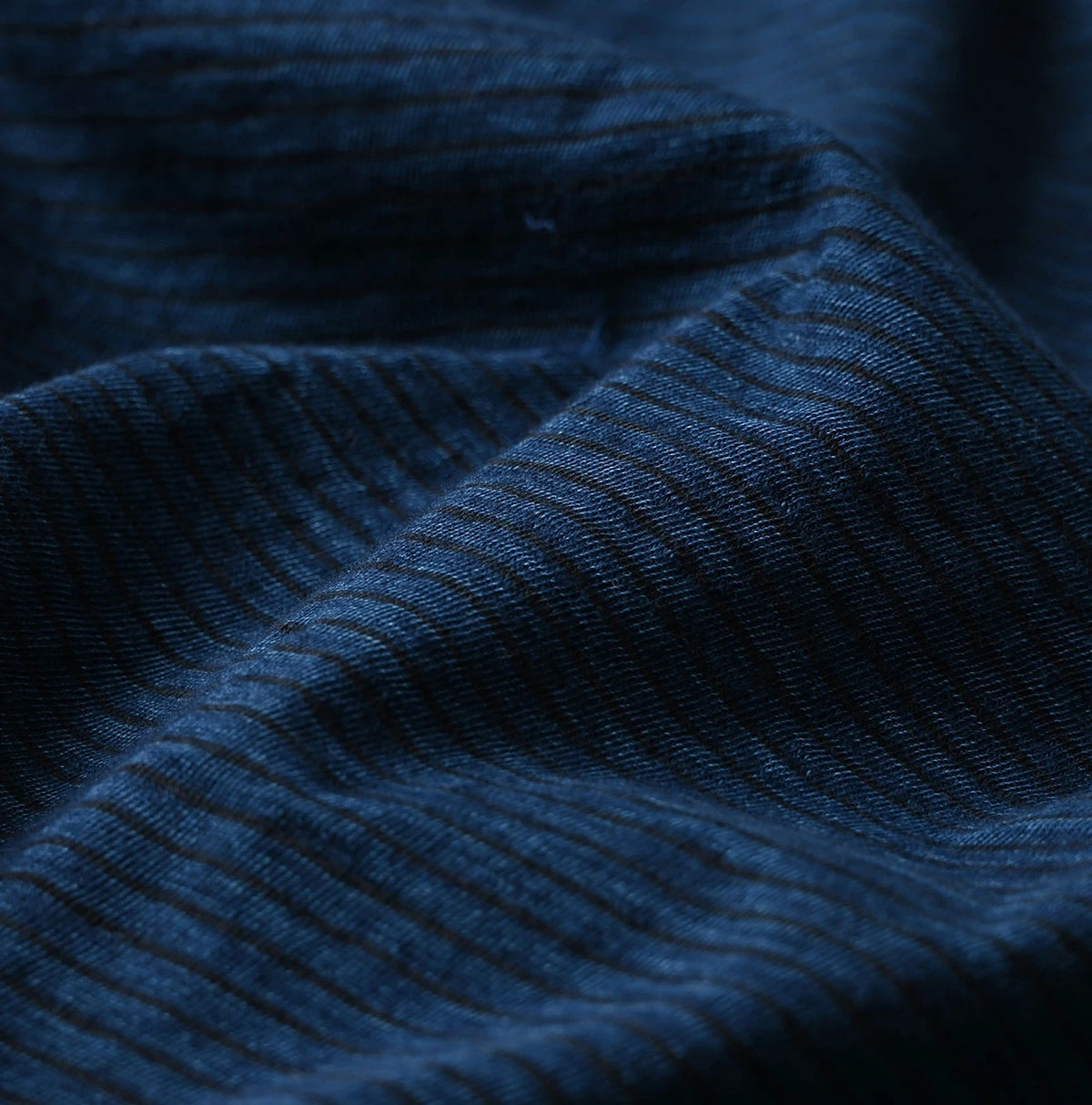 45R Indigo Tenjiku Stripe M-Dress