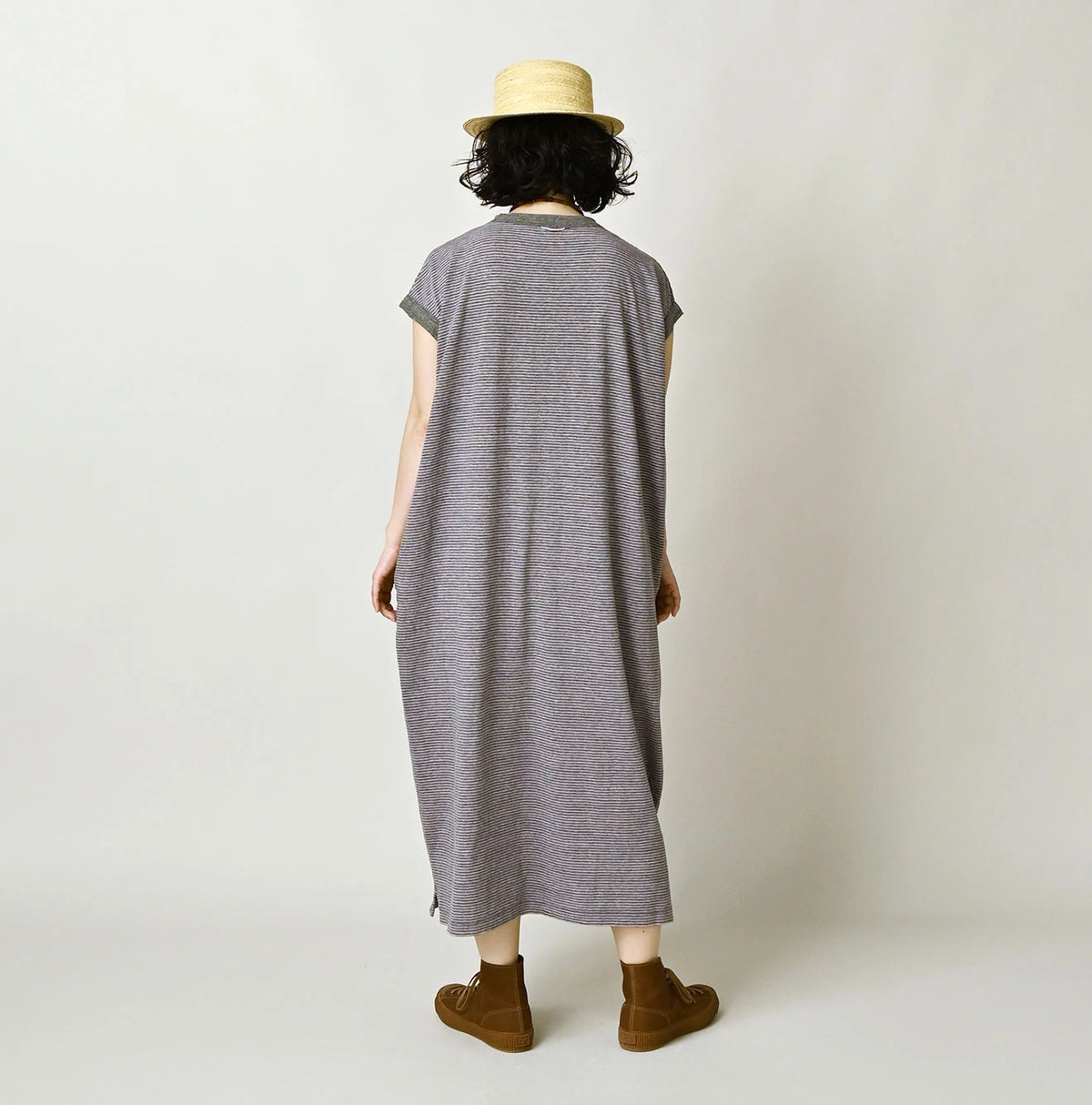 45R Tenjiku Stripe M-Dress (Top-Dyed)