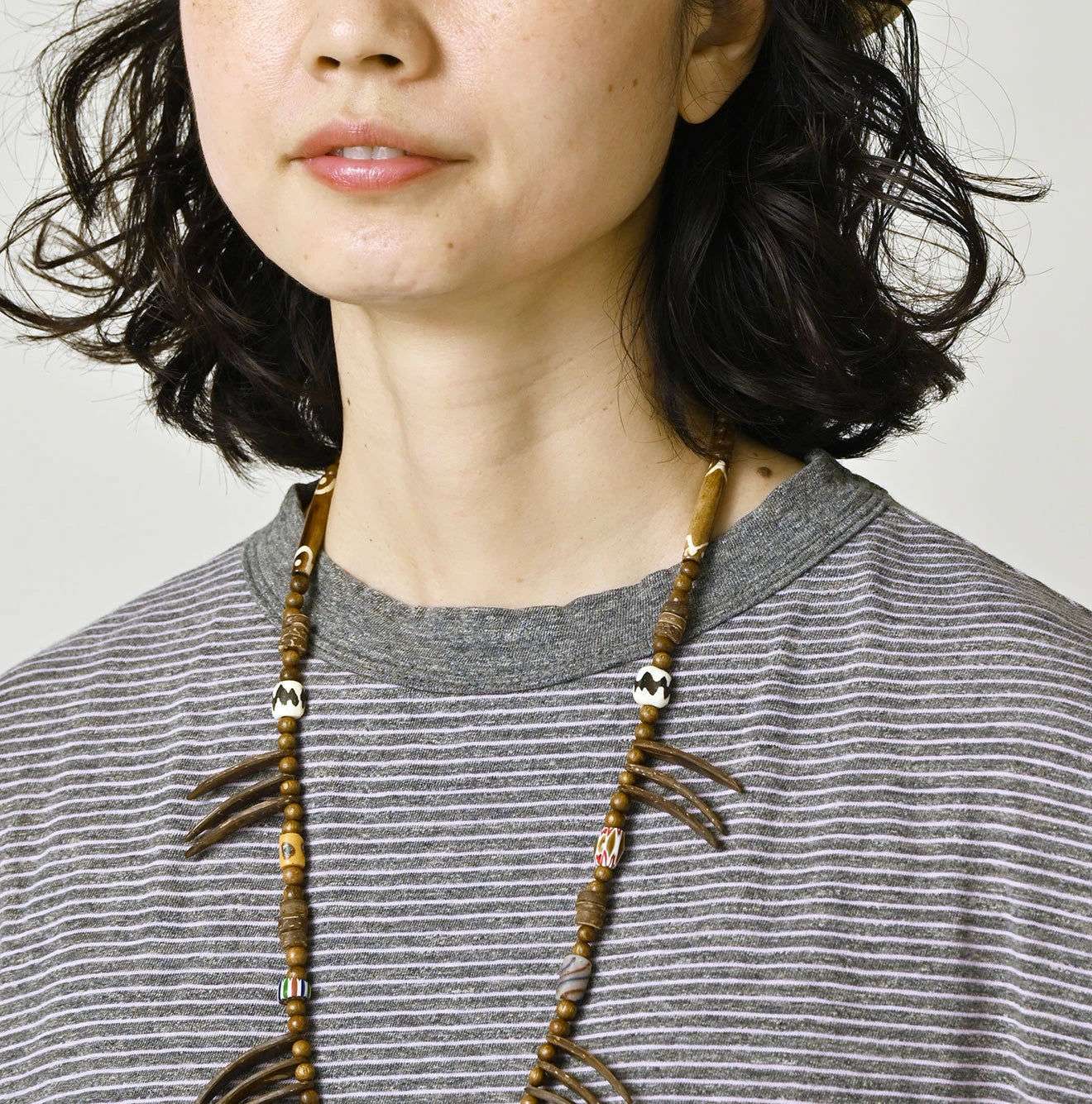 45R Tenjiku Stripe M-Dress (Top-Dyed) - Image 6