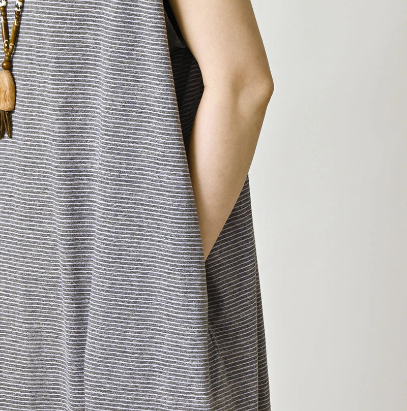45R Tenjiku Stripe M-Dress (Top-Dyed) - Image 8