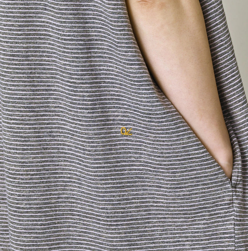 45R Tenjiku Stripe M-Dress (Top-Dyed) - Image 11