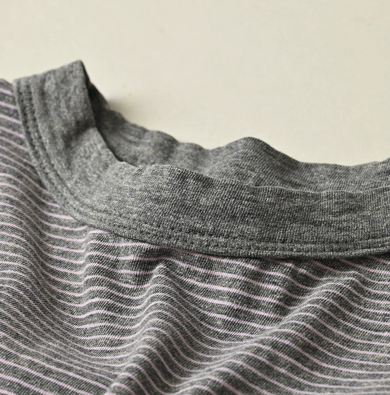 45R Tenjiku Stripe M-Dress (Top-Dyed) - Image 13