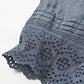45R Cotton Linen Dungaree Chambray Cutwork Pants