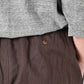 45R Cotton Linen Dungaree Chambray Cutwork Pettipants