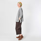 45R Cotton Linen Dungaree Chambray Cutwork Pettipants