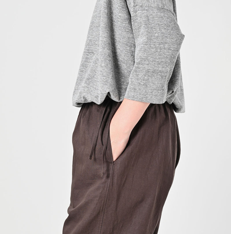 45R Cotton Linen Dungaree Chambray Cutwork Pettipants
