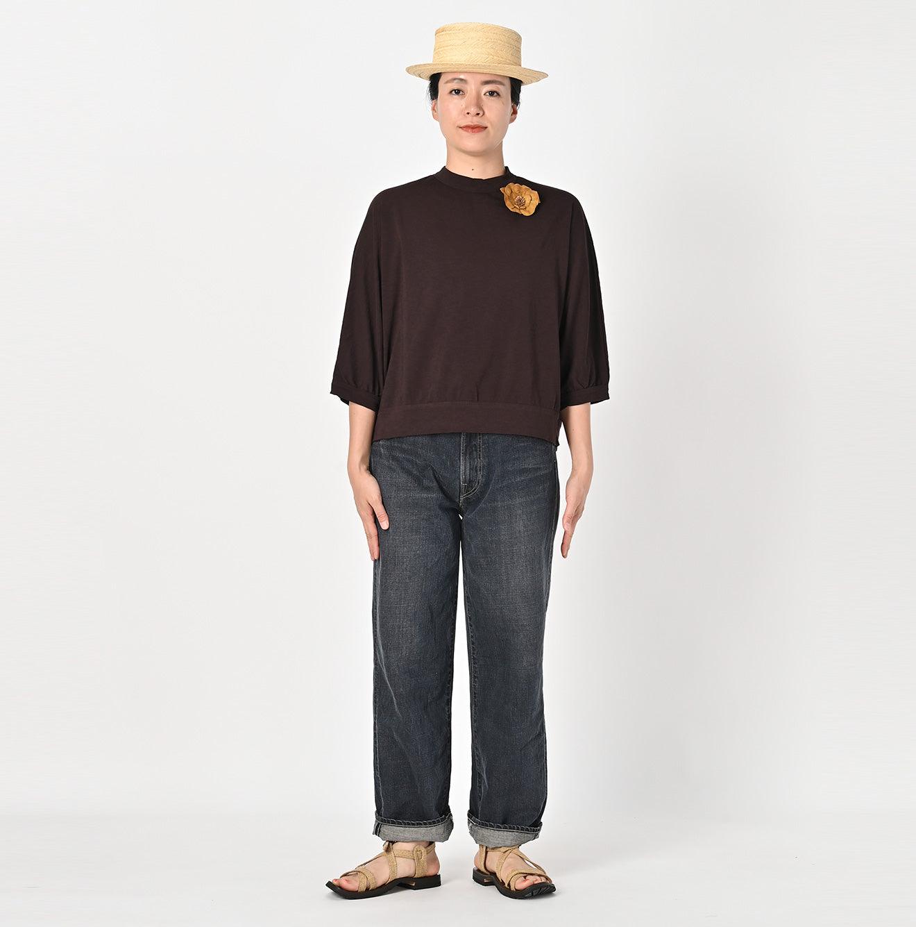 Supima Tenjiku Dolman Sleeve T-shirt - 45R by 45rpm studio