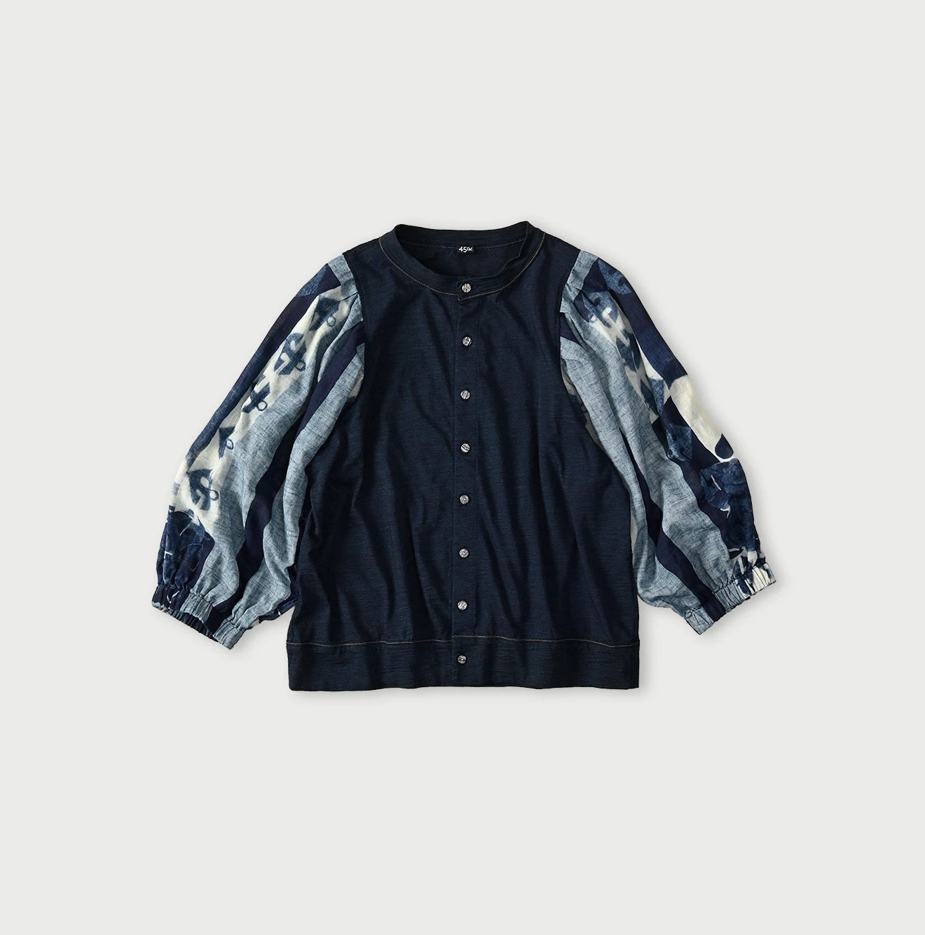 45R Indigo Bandana Cardigan - Image 1