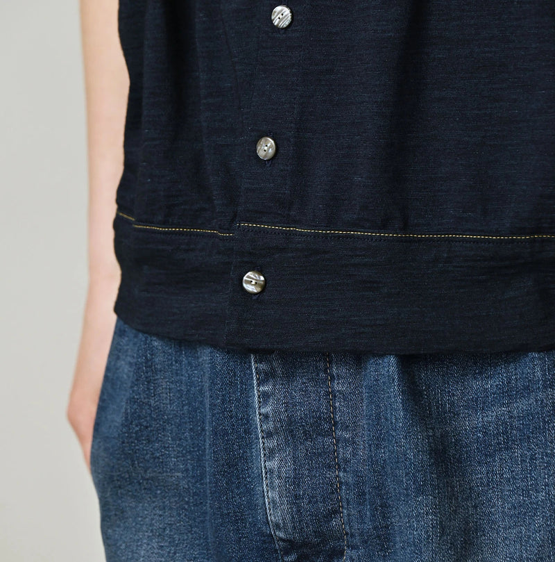 45R Indigo Bandana Cardigan - Image 9