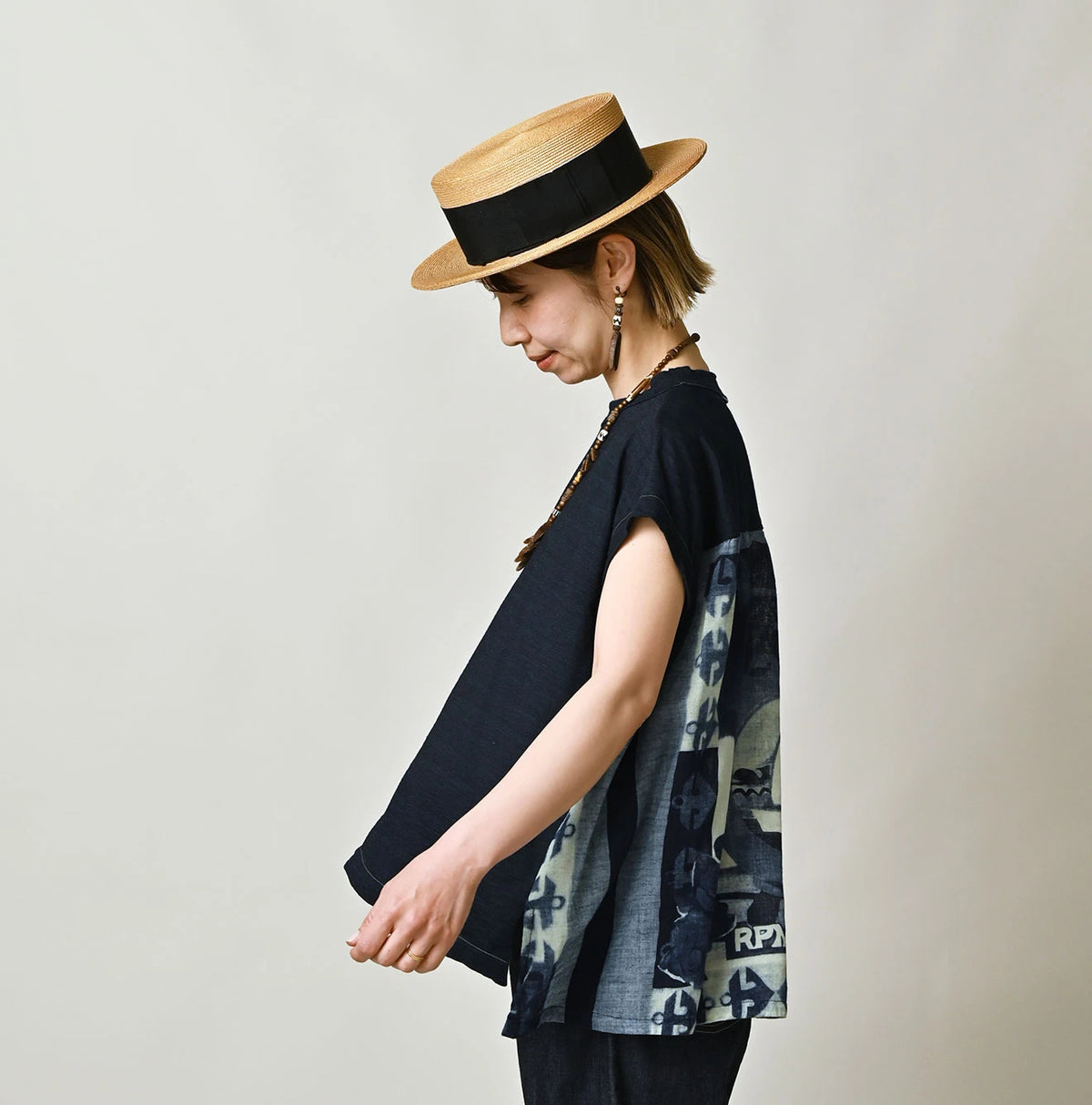 45R Indigo Bandana M-Camisole