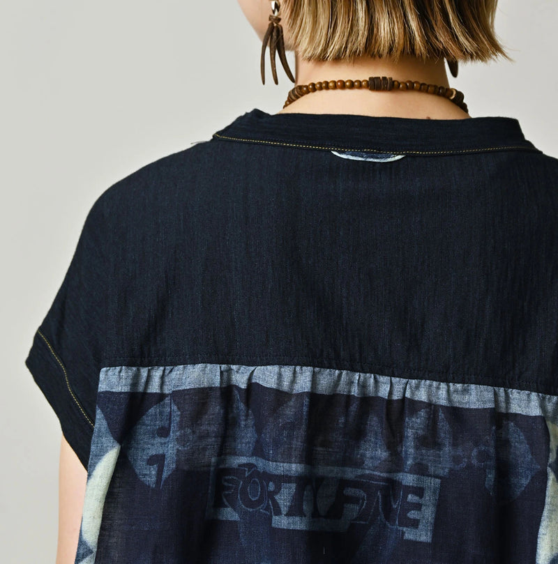 45R Indigo Bandana M-Camisole - Image 9