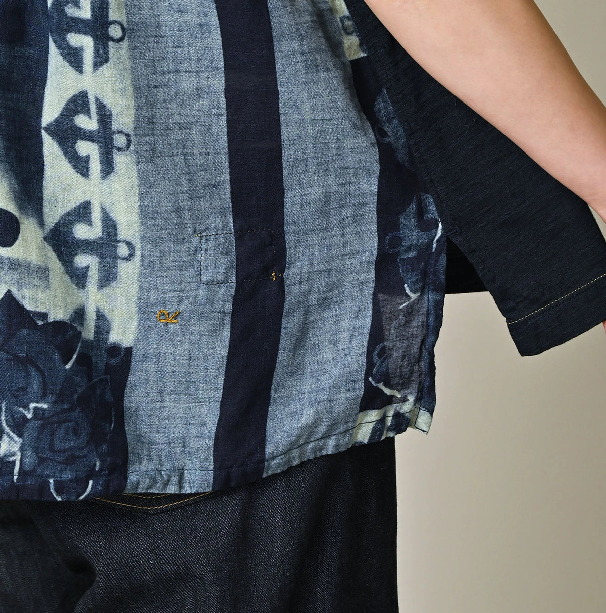 45R Indigo Bandana M-Camisole
