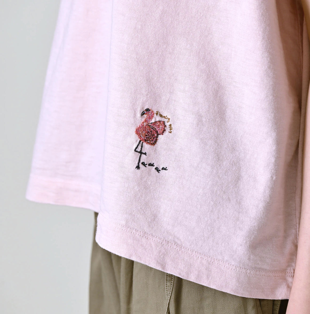 45R Flamingway Embroidery M-Camisole