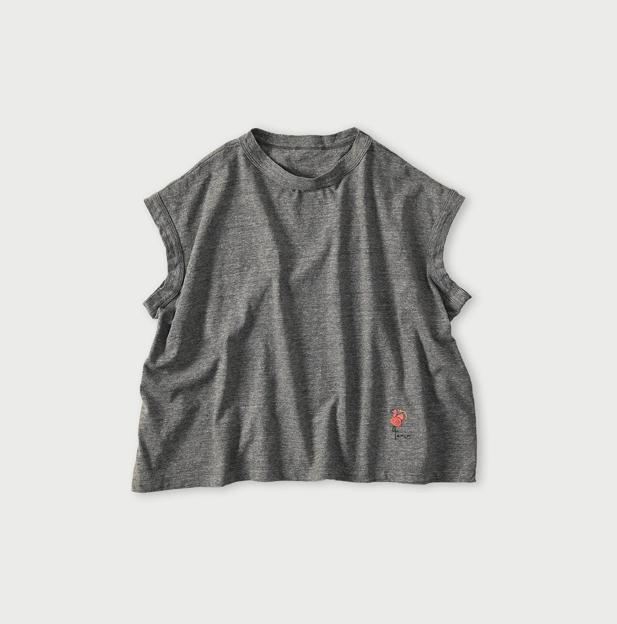 45R Flamingway Embroidery M-Camisole (Top-Dyed)