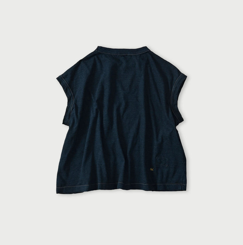 45R Indigo Flamingway Embroidery M-Camisole - Image 11