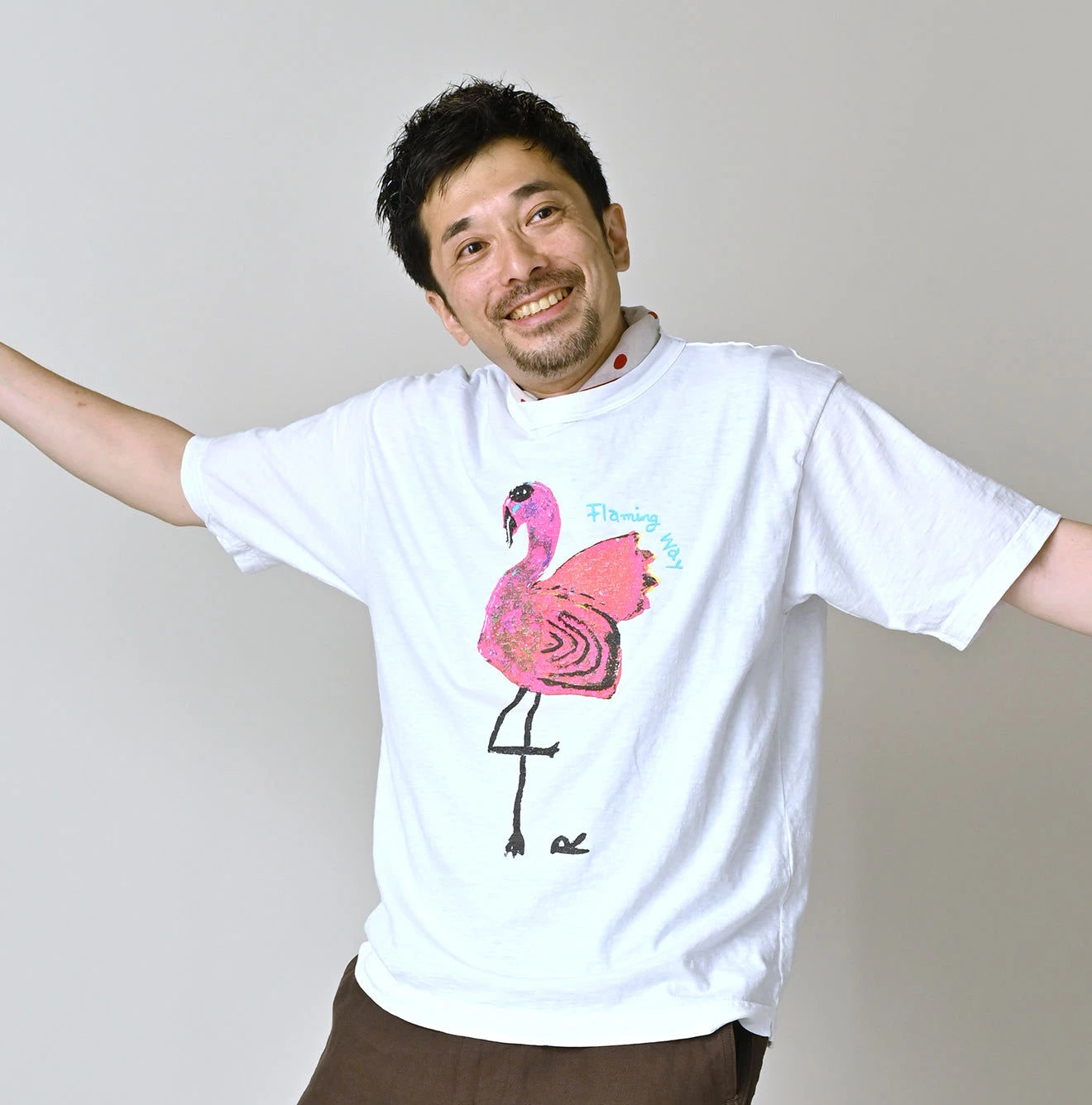 45R Bettouch Flamingway 908 45 Star T-Shirt - Image 7