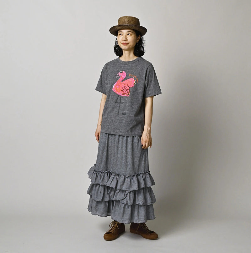 45R Bettouch Flamingway 908 45 Star T-Shirt (Top-Dyed) - Image 2
