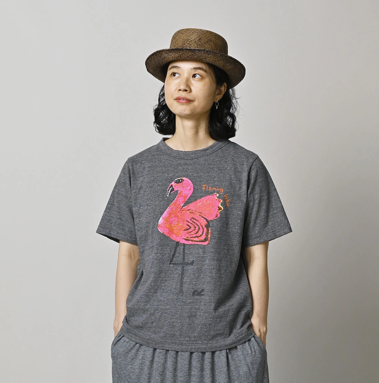 45R Bettouch Flamingway 908 45 Star T-Shirt (Top-Dyed) - Image 4