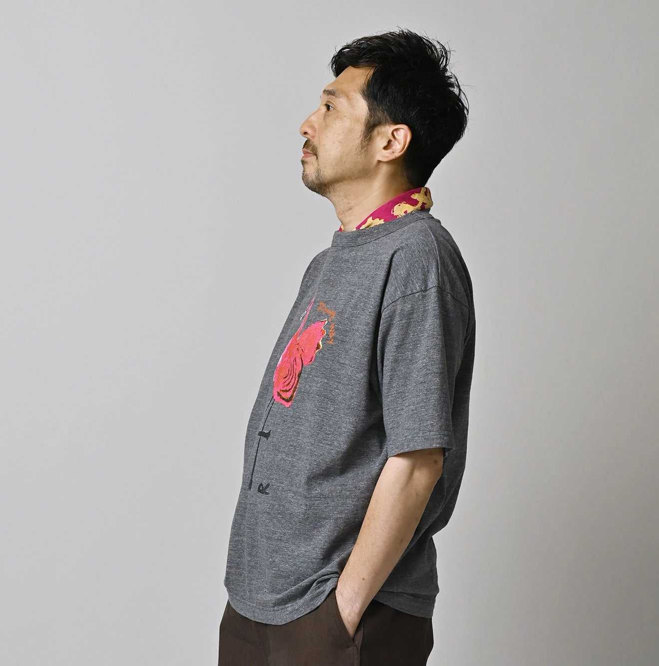 45R Bettouch Flamingway 908 45 Star T-Shirt (Top-Dyed) - Image 8