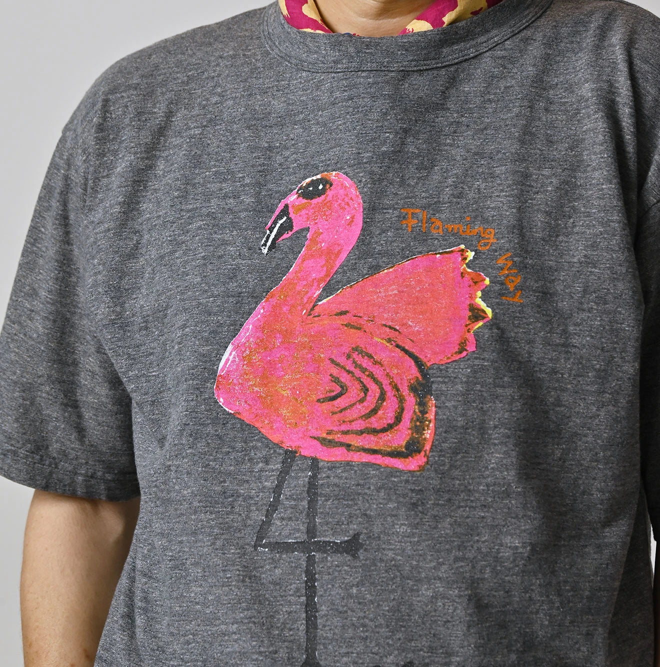 45R Bettouch Flamingway 908 45 Star T-Shirt (Top-Dyed) - Image 11