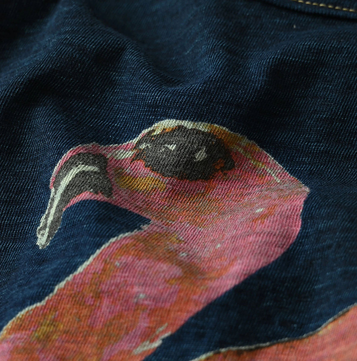45R Indigo Bettouch Flamingway 908 45 Star T-Shirt