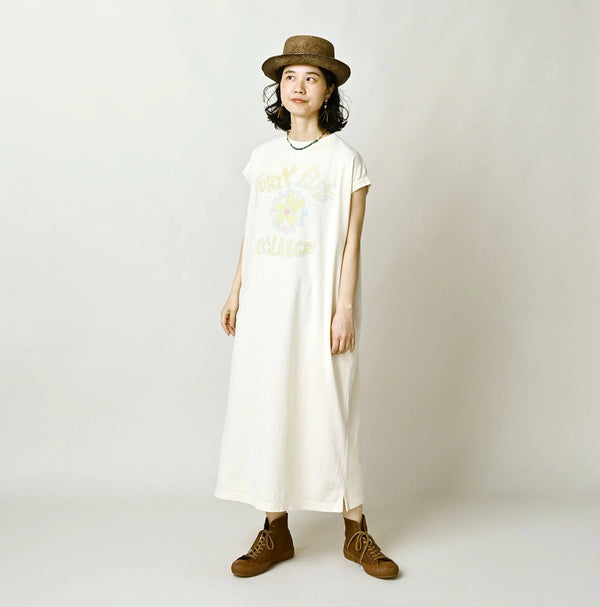 45R Hippie Flower College M-Dress