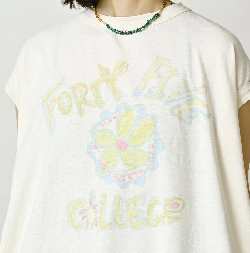 45R Hippie Flower College M-Dress - Image 7