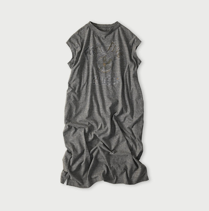 45R Hippie Flower College M-Dress (Top-Dyed) - Image 1