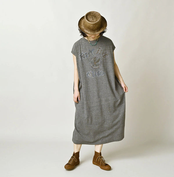 45R Hippie Flower College M-Dress (Top-Dyed)