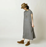 45R Hippie Flower College M-Dress (Top-Dyed)