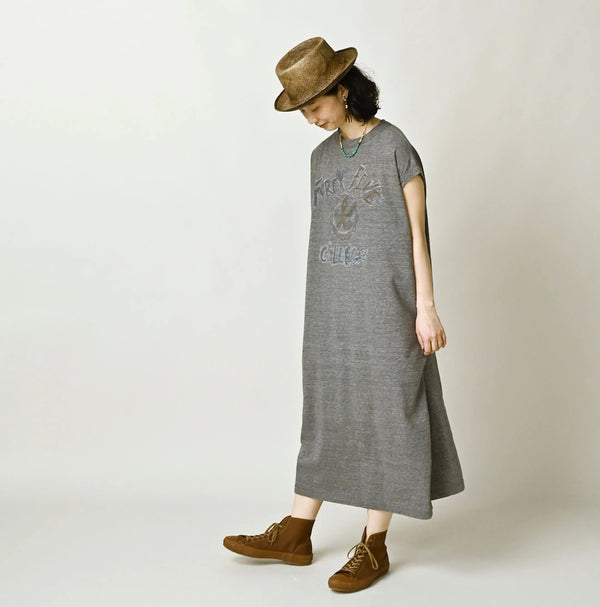 45R Hippie Flower College M-Dress (Top-Dyed)