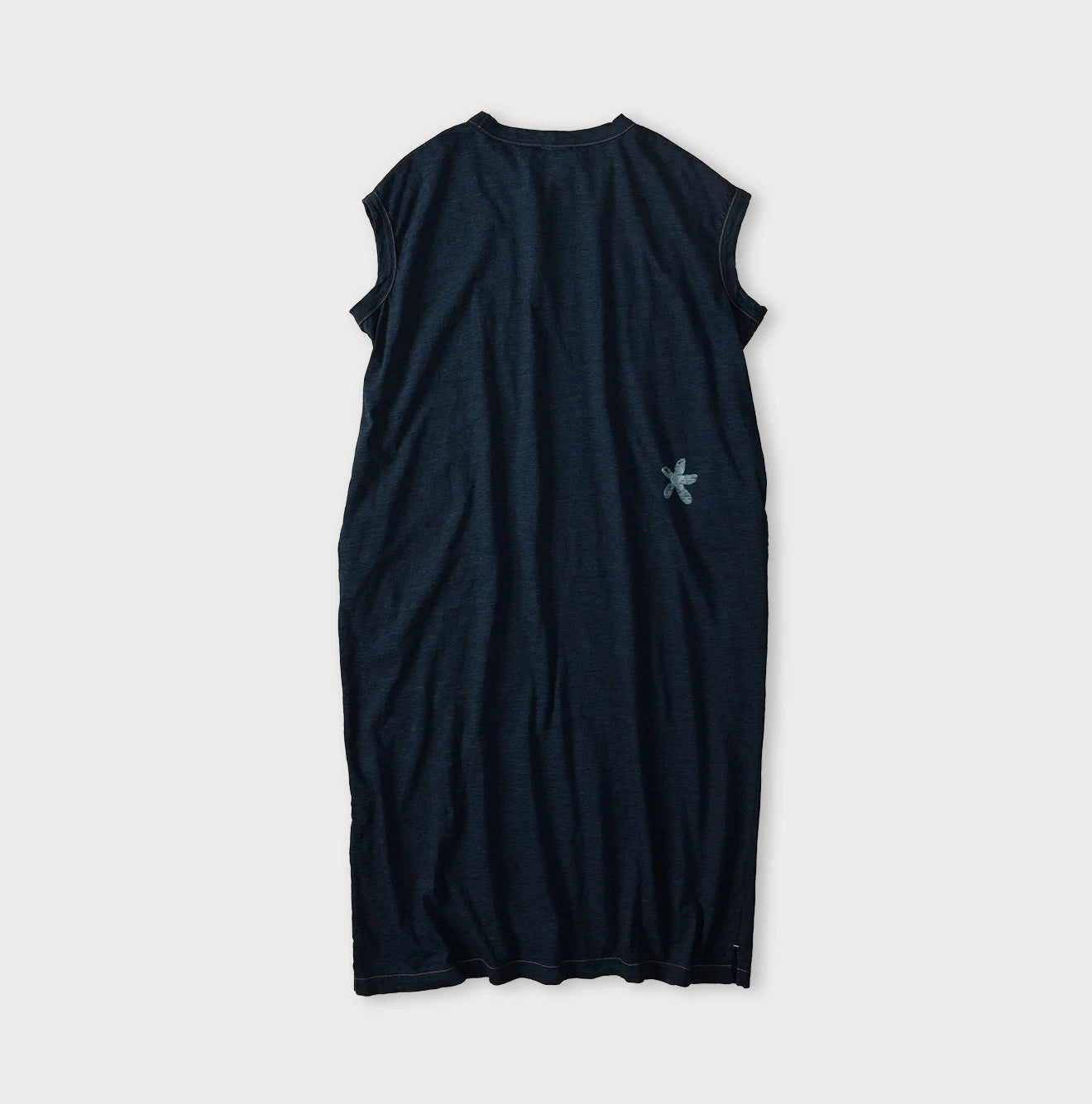 45R Indigo Hippie Flower College M-Dress - Image 12